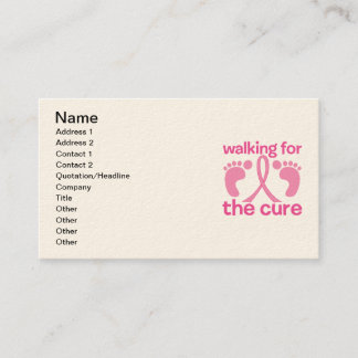 Carte De Visite Marche Pour Le Cure