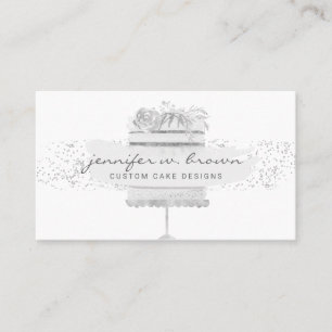 Carte De Visite Mariage Cake Baker Événement Planificateur Parties