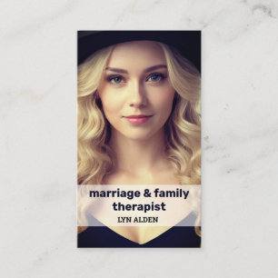 Carte De Visite Mariage Et Thérapeute De Famille QR