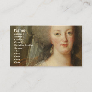 Carte De Visite Marie Antoinette et les enfants Le Brun Fine Art