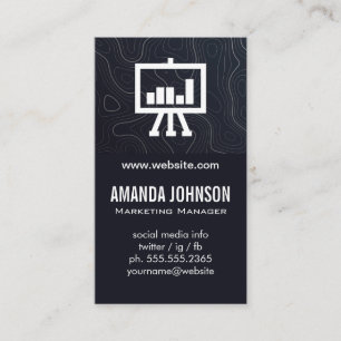 Carte De Visite Marketing numérique   Ventes   Entreprise
