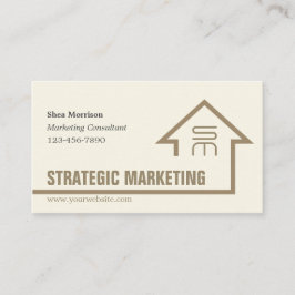 Carte de visite marketing stratégique