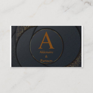CARTE DE VISITE MARQUE DE L'ENTREPRISE PROFESSIONNELLE ELEGANCE GO