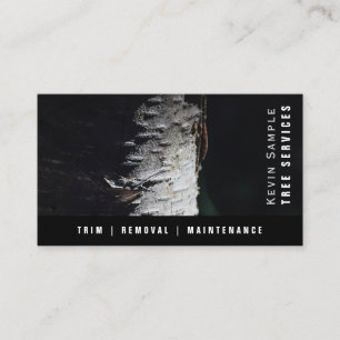 Carte De Visite Marque du service d'enlèvement d'arbre moderne