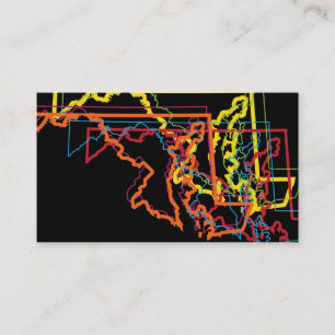 Carte De Visite maryland pride flou