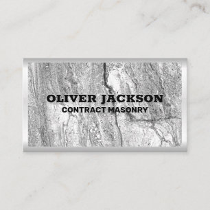 Carte De Visite Masonnerie   Construction   Matériel de constructi