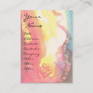 CARTE DE VISITE MASQUE EN ROUGE