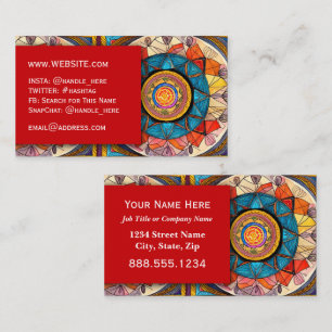 Carte De Visite Massage Spa Salon Nails Professional Executive