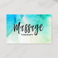 ** Massage Thérapie - Aquarelle