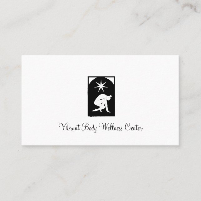 Carte De Visite Massage Therapy Centre de bien-être (Devant)