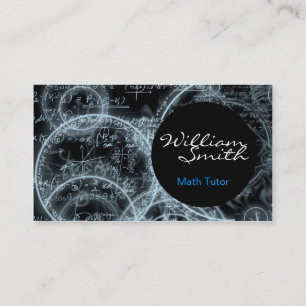 Carte De Visite Math Tuteur