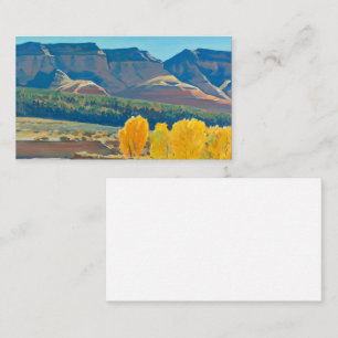 Carte De Visite Matin pacifique par Maynard Dixon