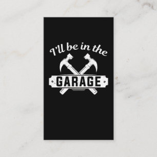 Carte De Visite Mécanicien père artisan Garage réparateur