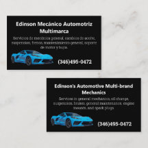 Mecánico Automotriz espagnol anglais mécanique