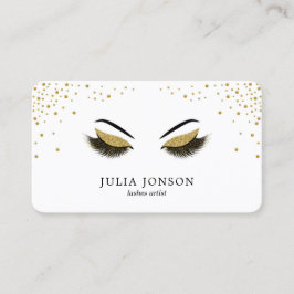 Carte De Visite Mèches modernes avec le maquilleur de parties