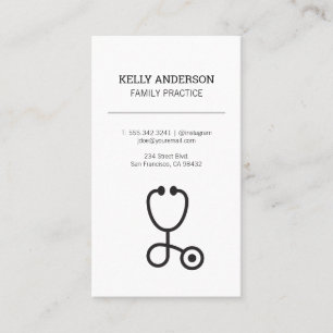 Carte De Visite Médecin de famille   Pratique MD