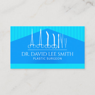 Carte De Visite Médecin en plastique / Médecin / Assistant de chir