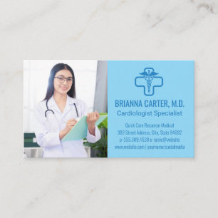 Carte De Visite Médecin Médicale avec Porte - bloc   Employés hosp