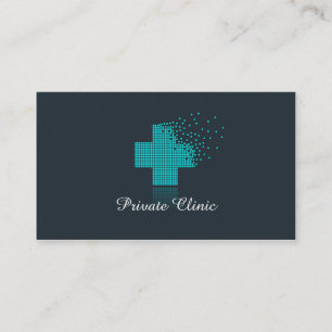 Carte De Visite Médecin privé Médecine Médicale Premiers soins