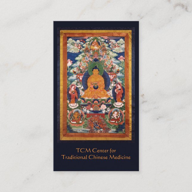 Carte De Visite Médecine traditionnelle chinoise (Devant)