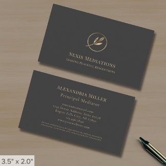 Carte De Visite Médiation professionnelle simple