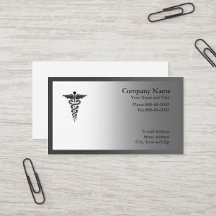 Carte de visite Médicale de symbole