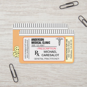 Carte de visite Médicale pour ordonnance mémorable