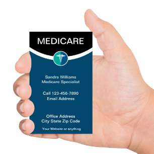 Carte De Visite Medicare Specialist Médicale Healthcare