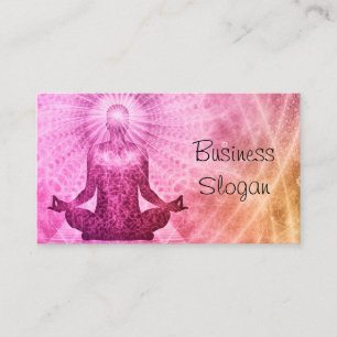 Carte De Visite Méditation Bien-Être
