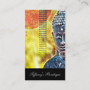 Carte De Visite Méditation du Yoga du Nouvel Âge Spirituel Zen Bou