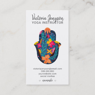 Carte De Visite Méditation spirituelle moderne hamsa yoga