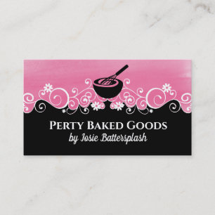 Carte De Visite mélange bol whisky boulangerie pâtisserie pâtis
