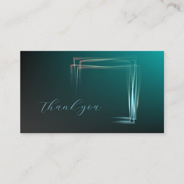 Carte De Visite Merci (Devant)