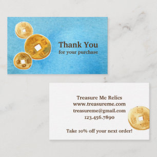 Carte De Visite Merci De Détection De Métal Pour Votre Achat