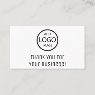 Carte De Visite Merci Pour Votre Entreprise