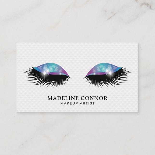 Carte De Visite Mermaid Lashes Luxe (Devant)