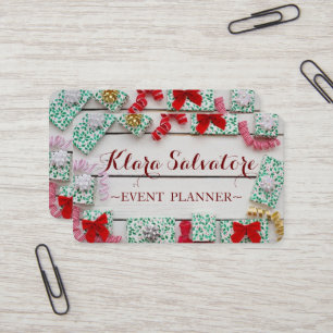 Carte De Visite Merveilleux cadeau de Noël adorable Wreath