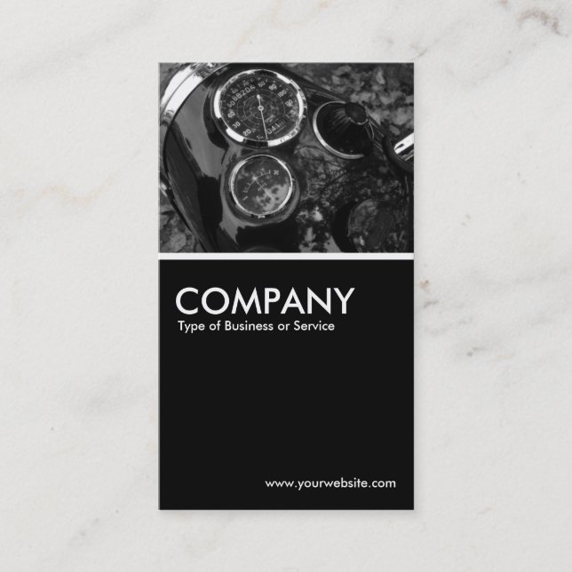 Carte De Visite Mesures classiques de moto (Devant)