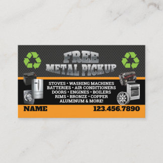 Carte De Visite Metal Pick up Business Cards - English-Spanish