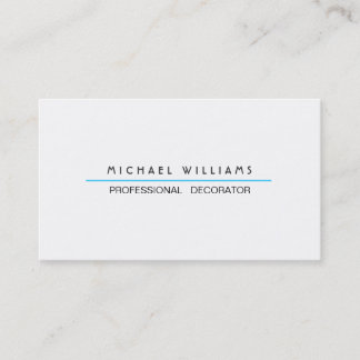CARTE DE VISITE MÉTAL PROFESSIONNEL ÉLÉGANT MODERNE MINIMALISTE