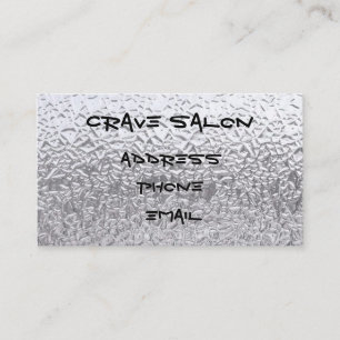 Carte De Visite Métallisé