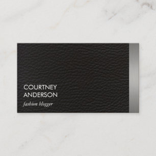 Carte De Visite Métallurgie et cuir