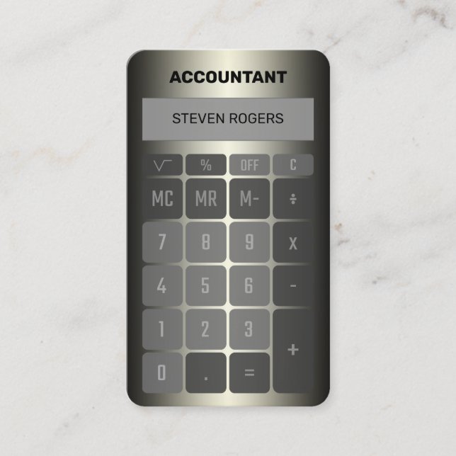 Carte De Visite Métallurgie - Miniature (Devant)