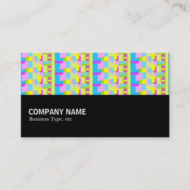 Carte De Visite Mi-chemin 013 - Terrazzo Motif 04 (Devant)
