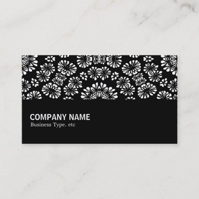 Carte De Visite Mi-chemin 022 - Terrazzo Motif 013 (Devant)