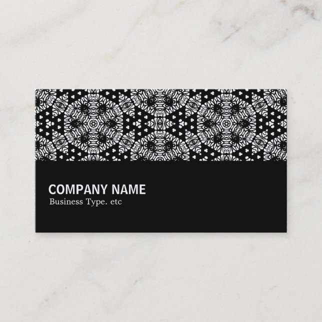 Carte De Visite Mi-chemin 025 - Terrazzo Motif 016 (Devant)