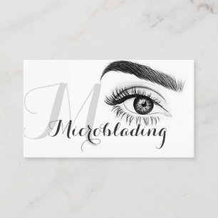 Carte De Visite Micro-lames, sourcils, tatouage, maquillage perman