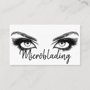 Carte De Visite Micro-lames, sourcils, tatouage, maquillage perman