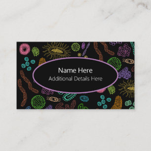 Carte De Visite Microbes