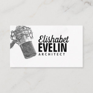 Carte De Visite microphone audio g567